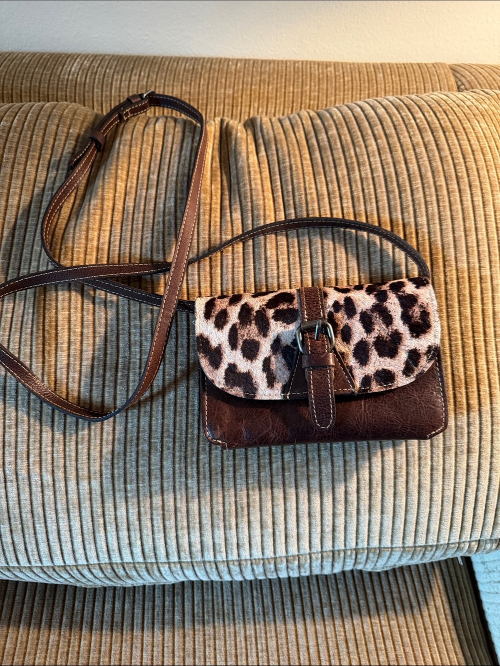 Patricia Nash Italian Leather Crossbody Bag